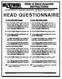Head Questionnaire
